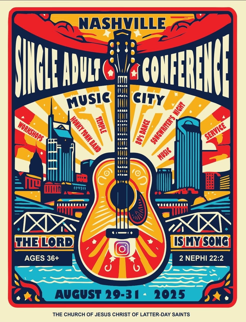 Nashville Singles Conference 2025 Flyer