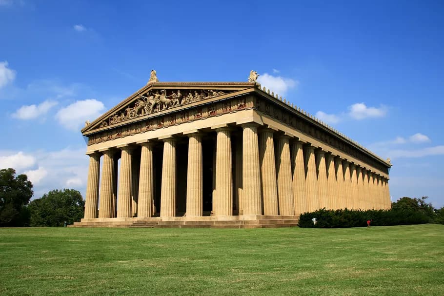 The Parthenon replica in Nashville